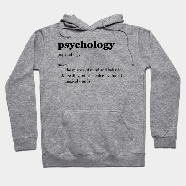 Psychology Hoodie by imperfectdesin